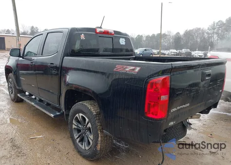 2022 Chevrolet Colorado 4Wd Short Box Z71 from USA, damaged, VIN 1GCGTDEN2N1215088